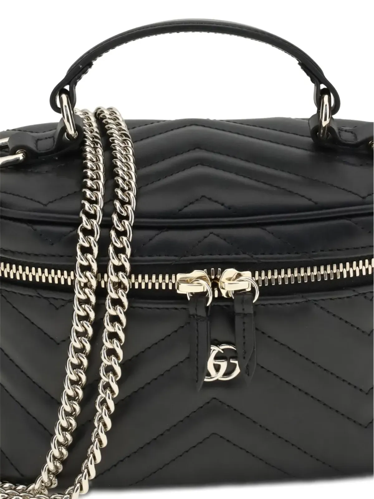 Gucci ミニGGマーモント バニティバッグ - 画像4