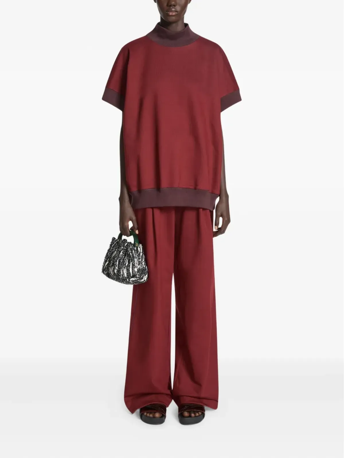DRIES VAN NOTEN ダーツディテール付きスウェットパンツ - 画像2