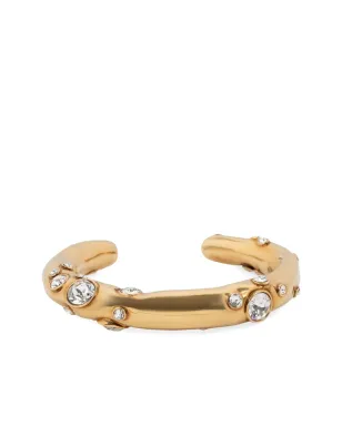 DRIES VAN NOTEN クリスタル装飾のカフブレスレット - 954 GOLD - サムネイル1