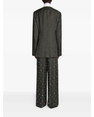 DRIES VAN NOTEN ダブルブレスト ジャカード ブレザー - サムネイル4