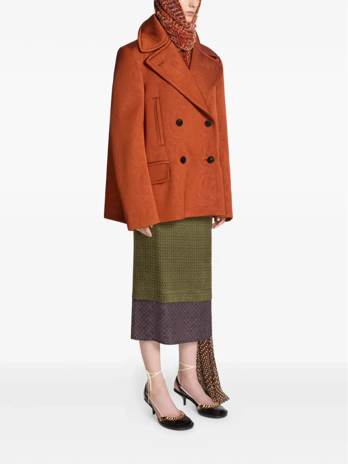 DRIES VAN NOTEN ダブルブレストジャケット - 画像4