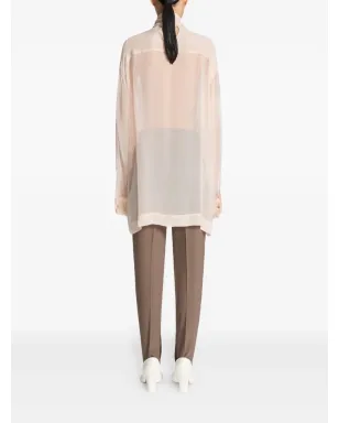 DRIES VAN NOTEN 装飾付きタイネックブラウス - サムネイル4