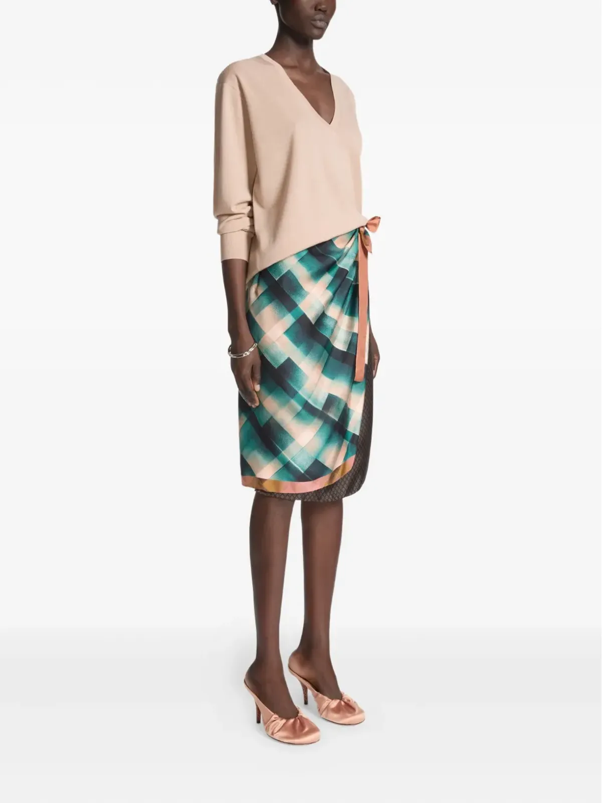 DRIES VAN NOTEN Vネックニットセーター - 画像3