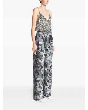 DRIES VAN NOTEN 花柄プリント テーラードパンツ - サムネイル3