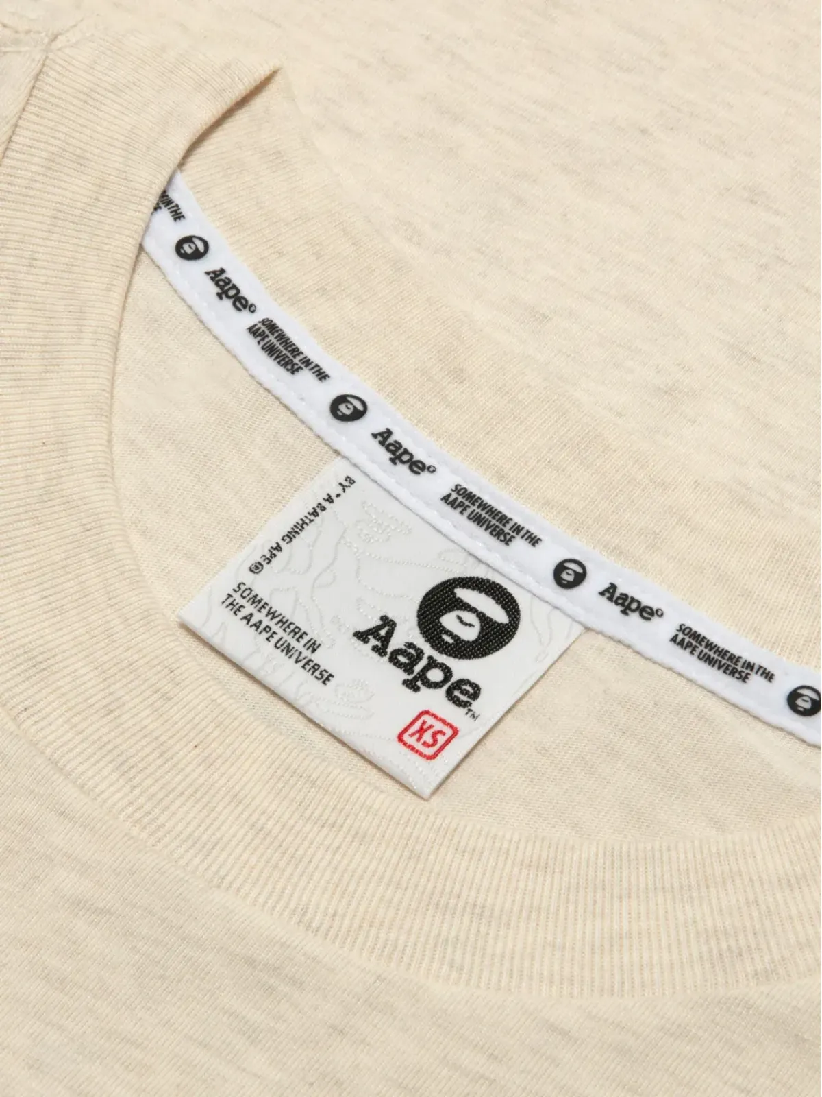 A BATHING APE® ブルドッグ グラフィックプリント Tシャツ - Neutrals - 画像5