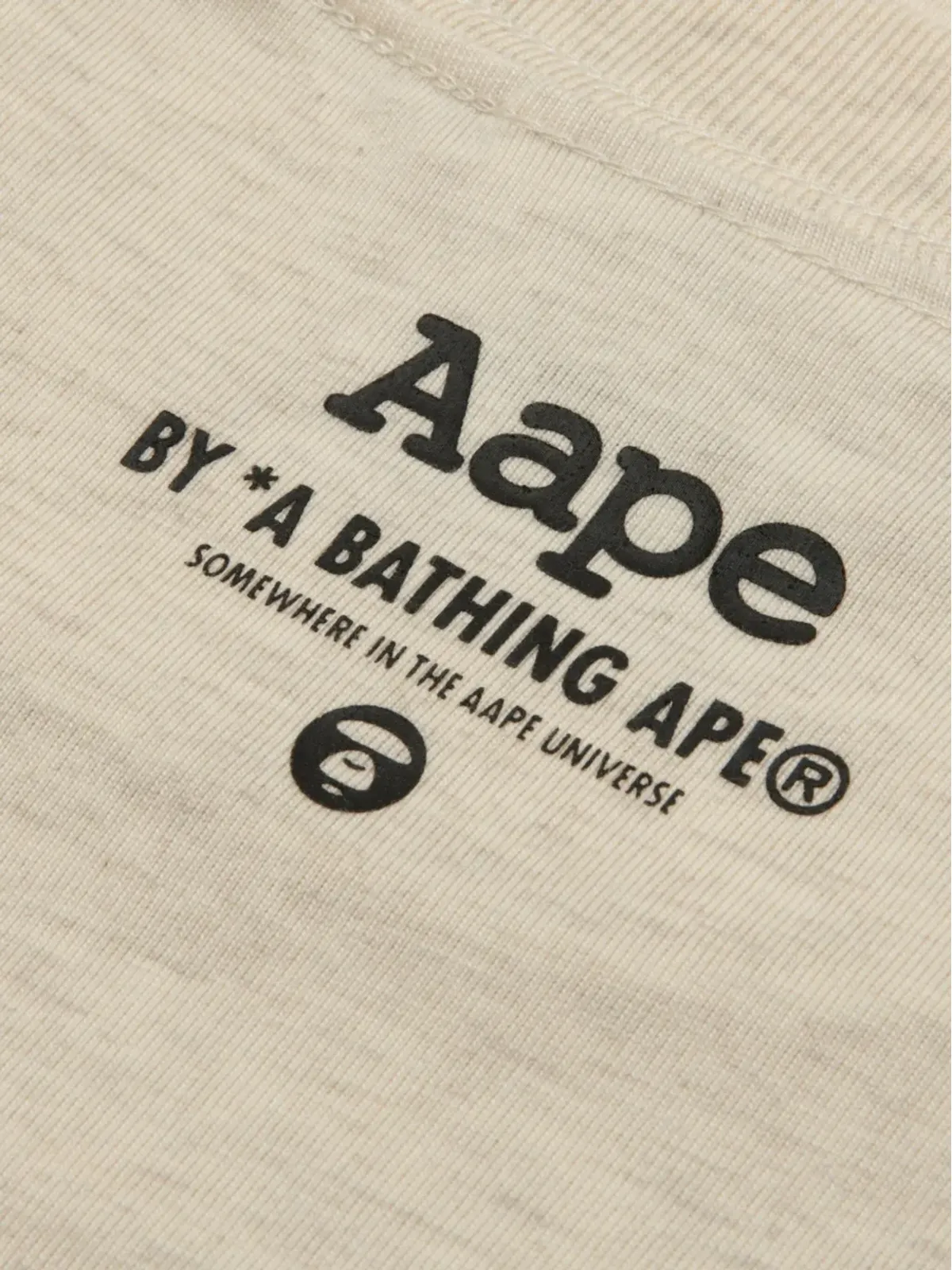 A BATHING APE® ブルドッグ グラフィックプリント Tシャツ - Neutrals - 画像4