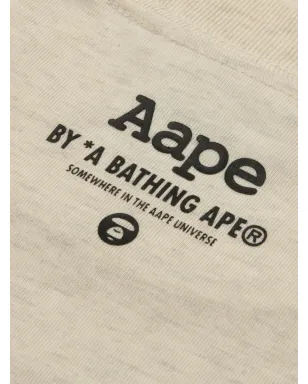 A BATHING APE® ブルドッグ グラフィックプリント Tシャツ - Neutrals - サムネイル4
