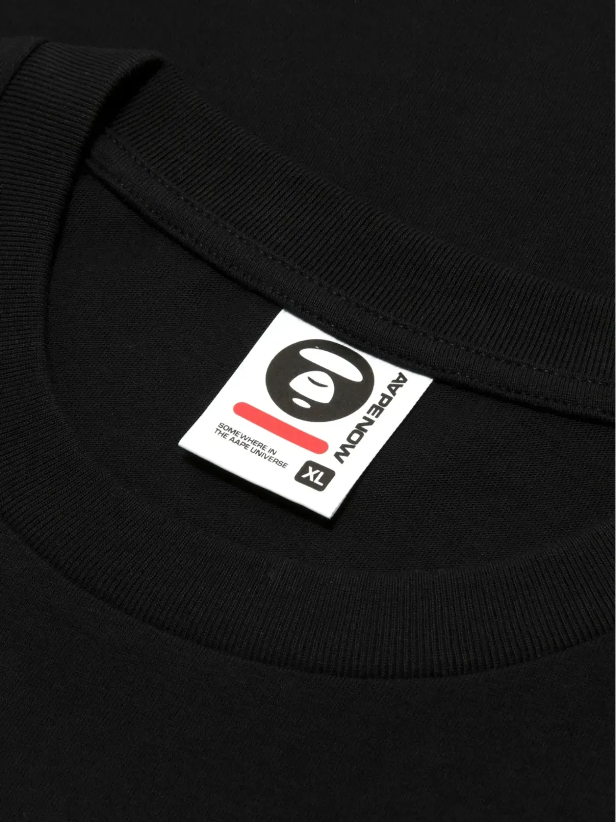 AAPE BY *A BATHING APE® ロゴディテール Tシャツ - 画像4