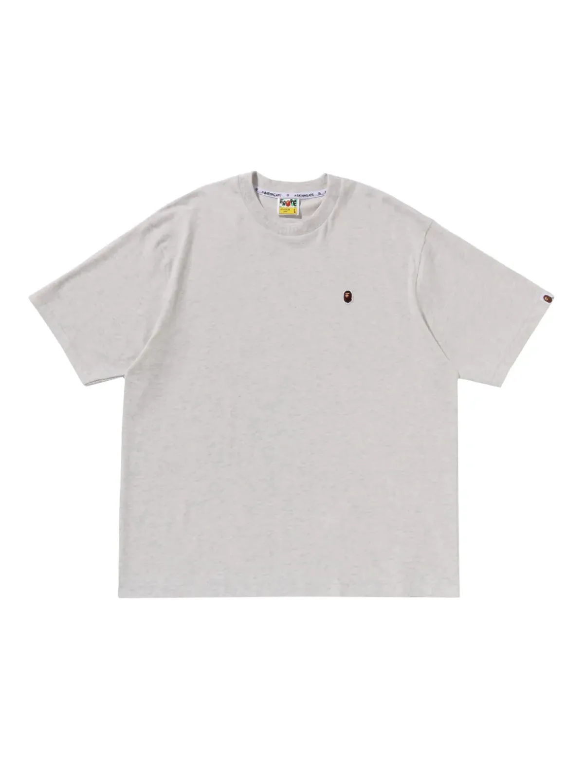 A BATHING APE® Ape Head ロゴ刺繍 Tシャツ - 画像1