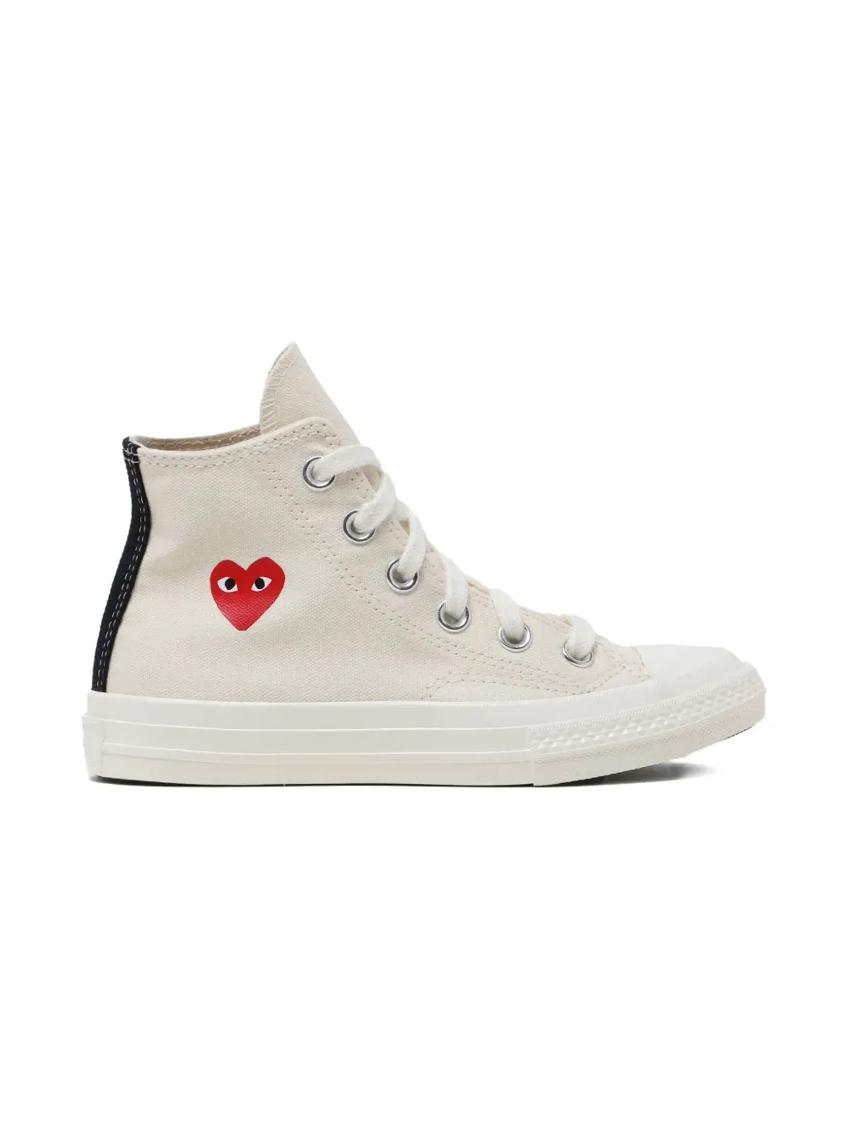 Comme Des Garçons Play Kids ハートロゴ ハイトップ トレーナー - 画像2