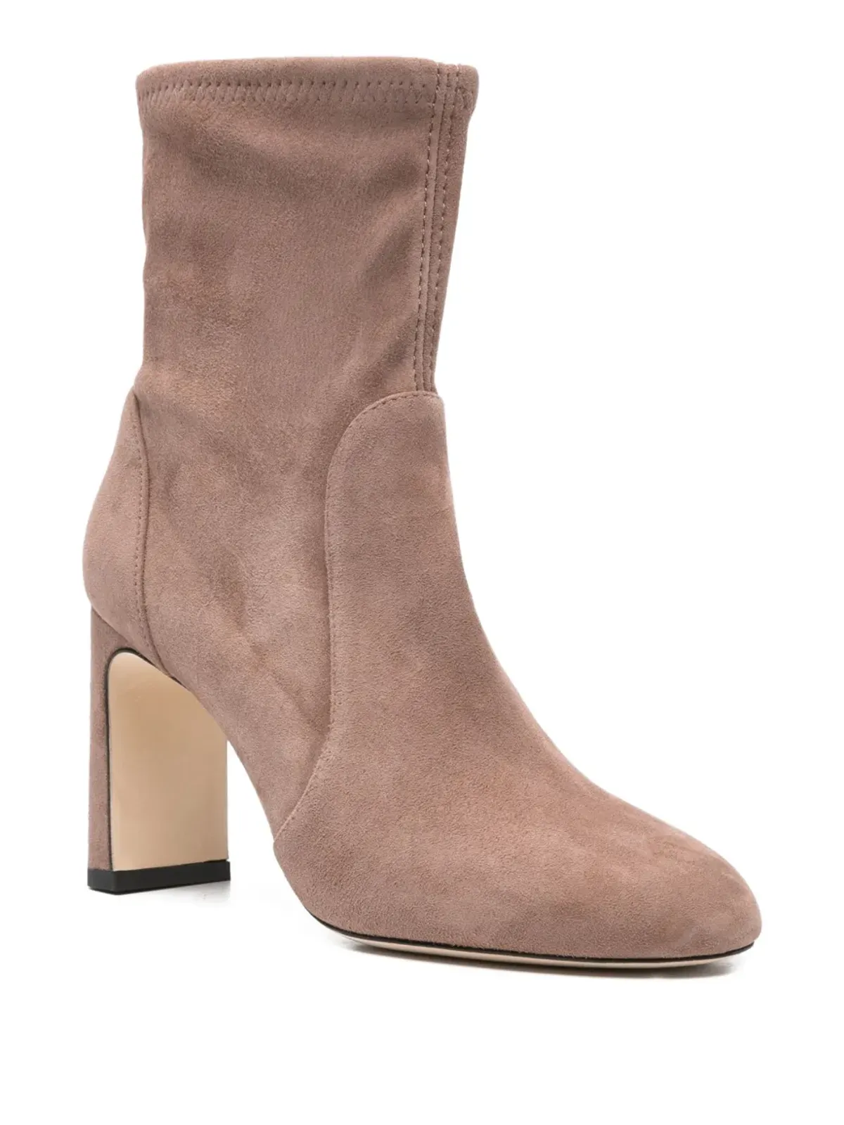 Stuart Weitzman ブロックヒール アンクルブーツ - 画像2