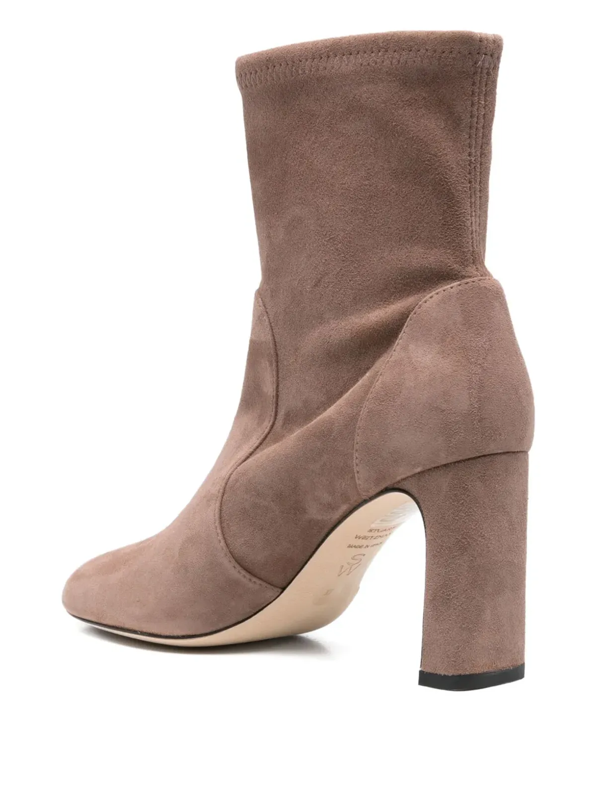 Stuart Weitzman ブロックヒール アンクルブーツ - 画像3