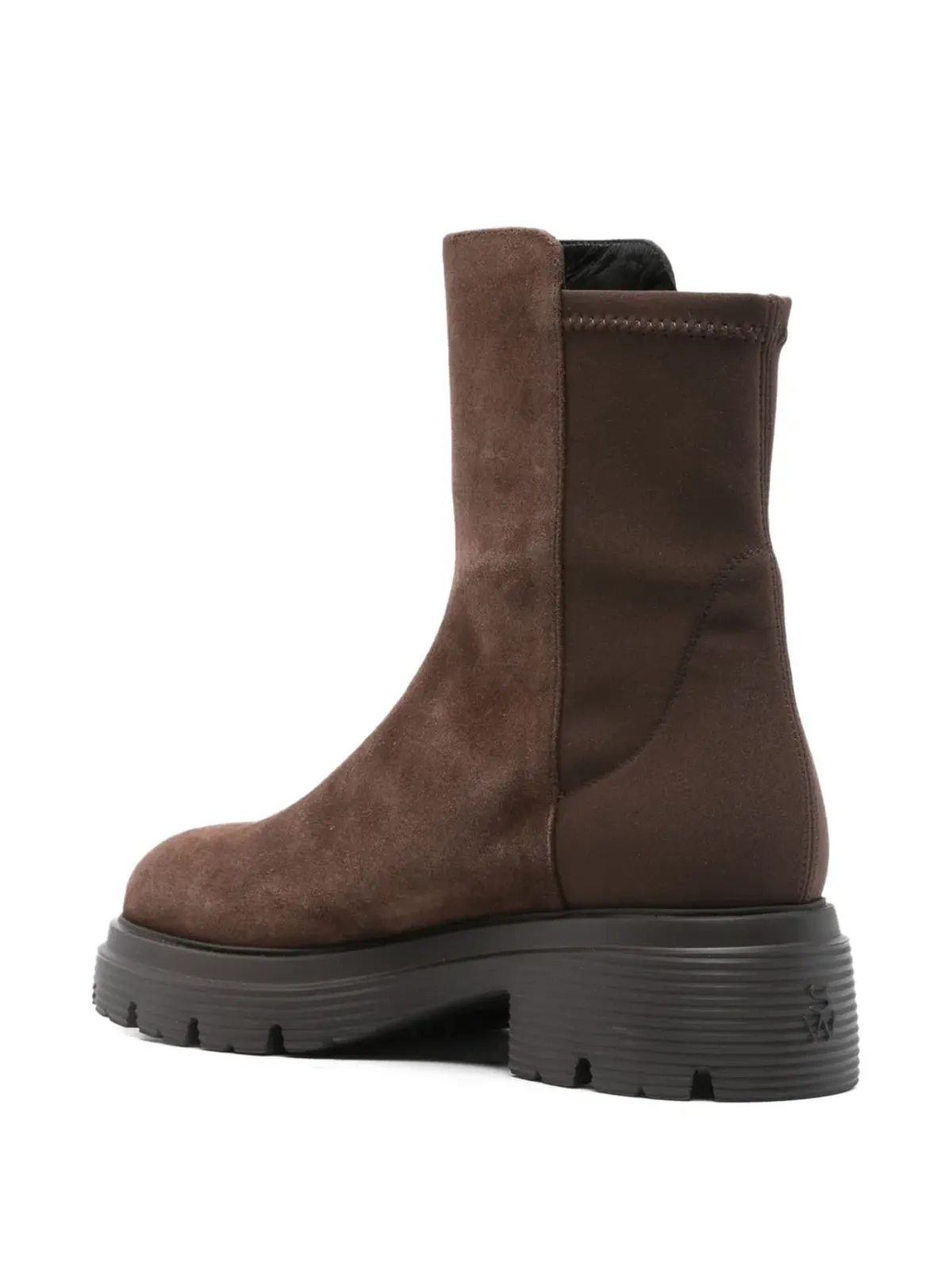 Stuart Weitzman スエードプラットフォームブーツ - 画像3
