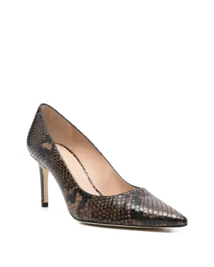 Stuart Weitzman スネーク柄スティレットヒールパンプス - サムネイル2