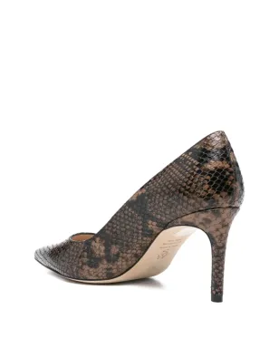 Stuart Weitzman スネーク柄スティレットヒールパンプス - サムネイル3