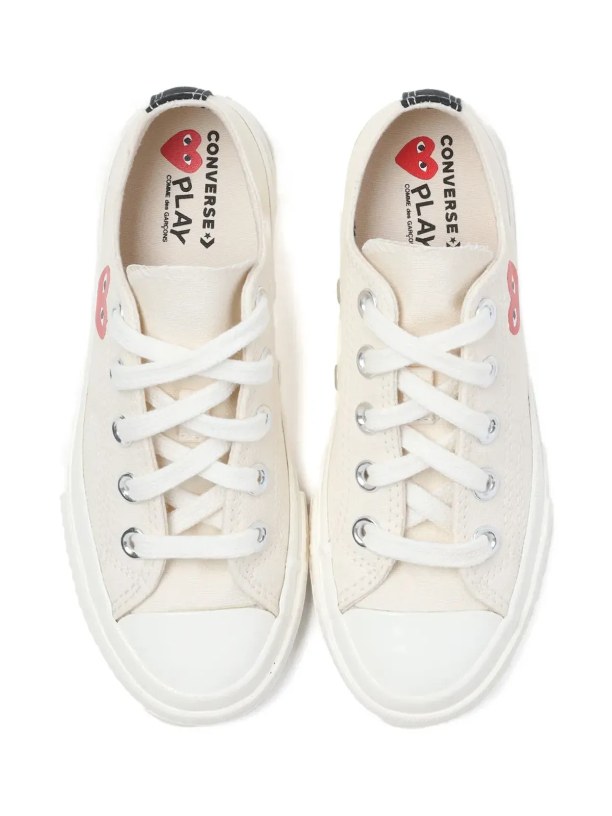 Comme Des Garçons Play Kids ハートロゴスニーカー - 画像3