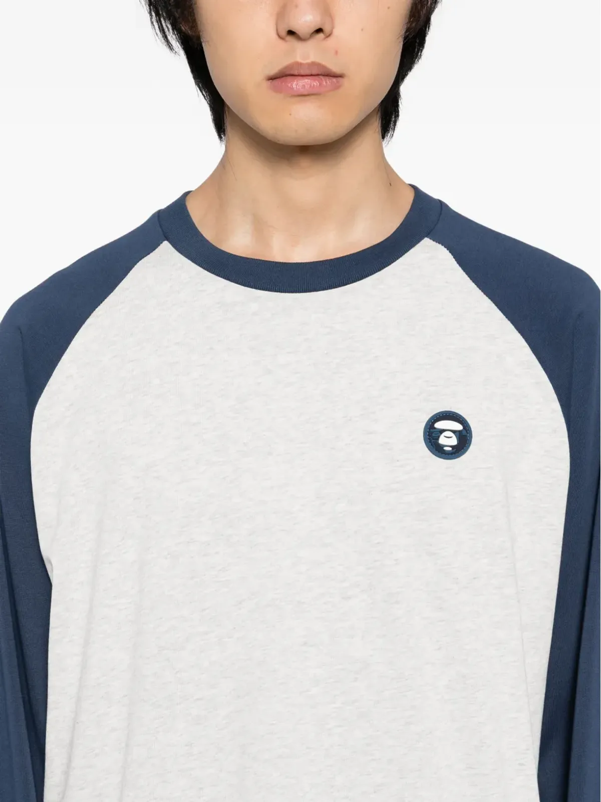 AAPE BY *A BATHING APE® ロゴアップリケ コットンTシャツ - 画像5