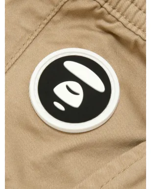 AAPE BY *A BATHING APE® ape head ロゴ・プレート付き レギュラーパンツ - サムネイル5