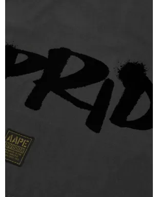 AAPE BY *A BATHING APE® ロゴプリント スウェットシャツ - ブラック - サムネイル3