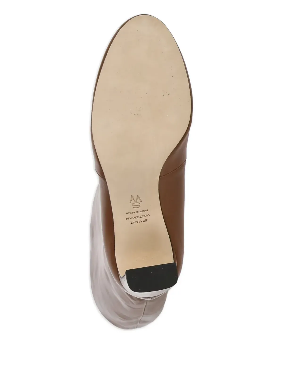 Stuart Weitzman レザー膝丈ブーツ - 画像3