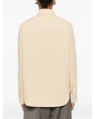 The Row マーガン 長袖カーブドヘムシャツ - サムネイル4