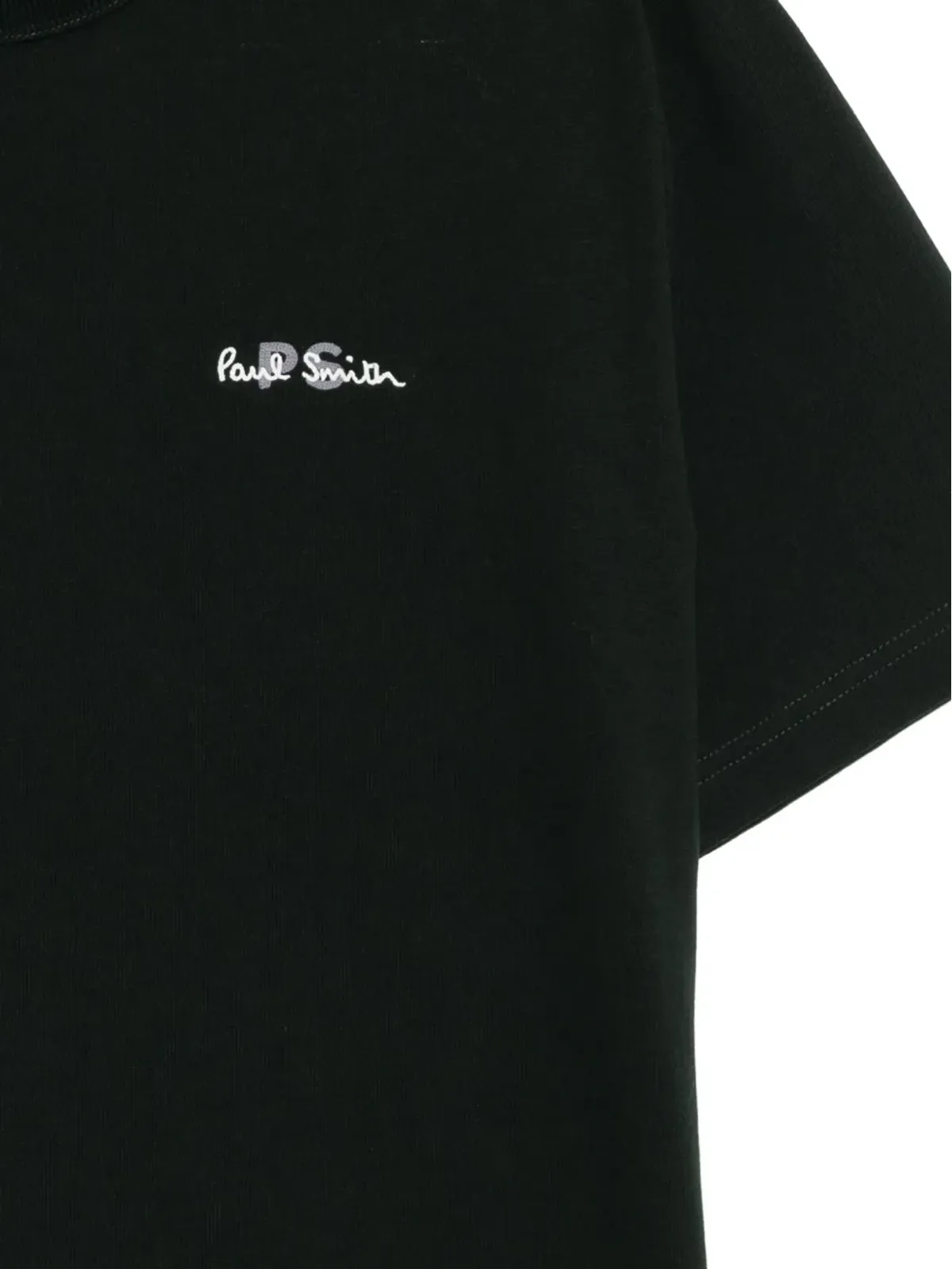 PS Paul Smith ロゴ刺繍Tシャツ グリーン - 画像3