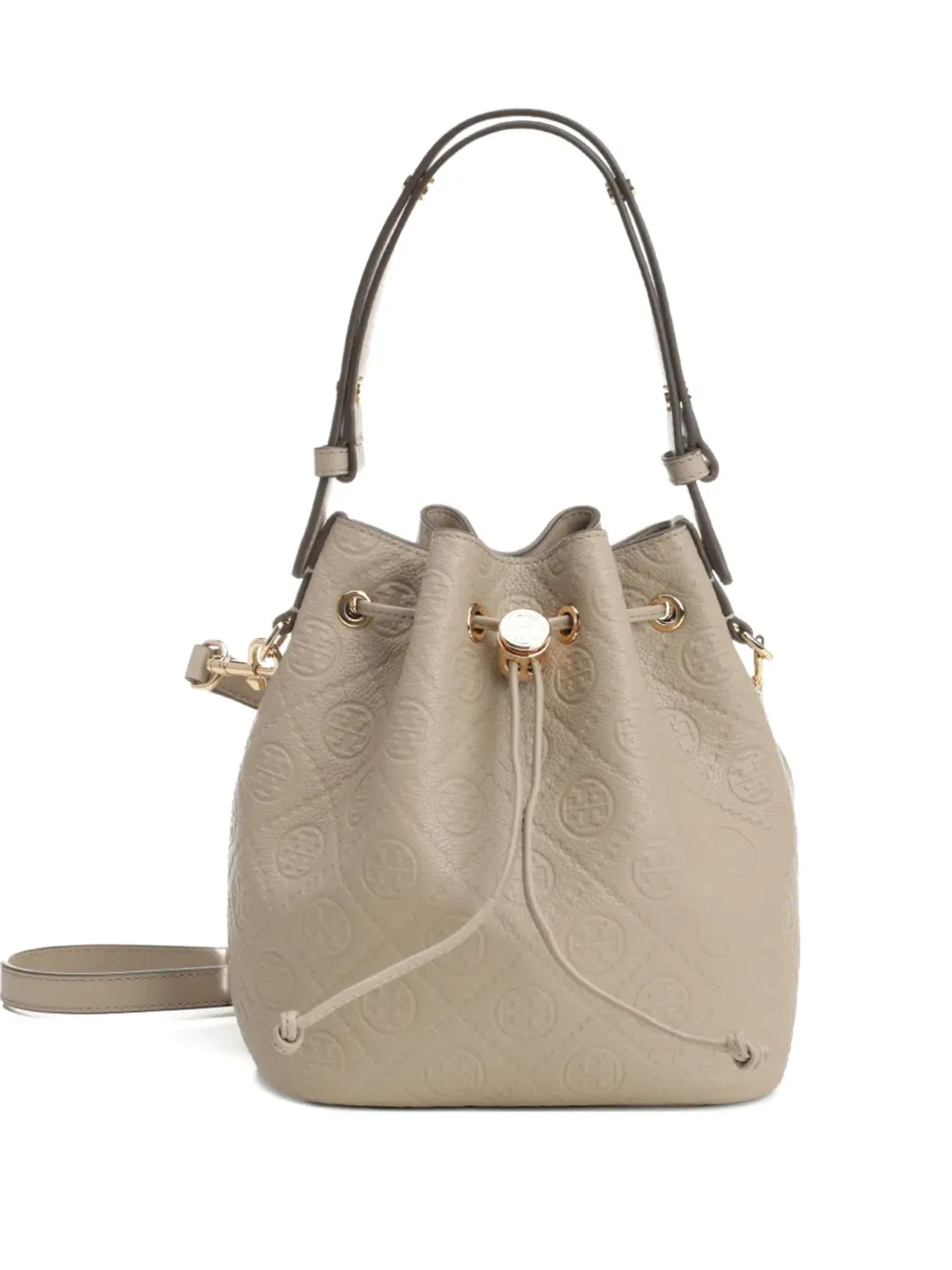 Tory Burch エンボスロゴ トートバッグ - 画像1