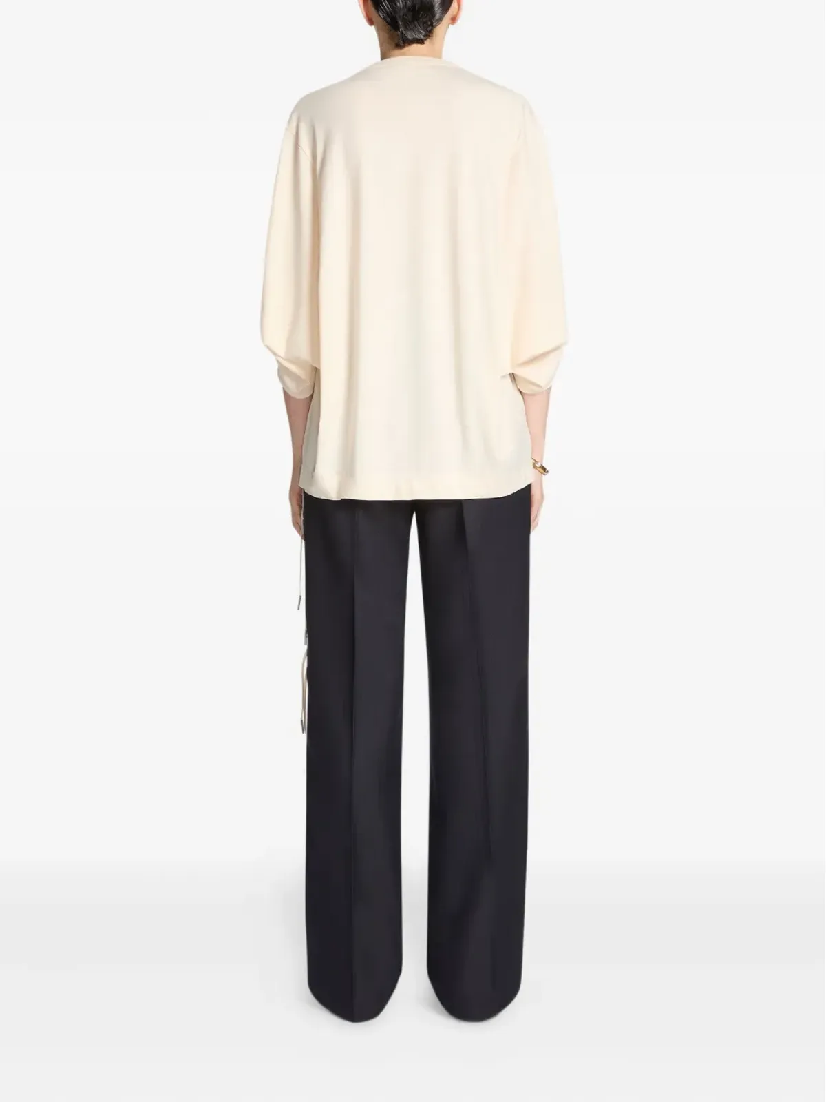 DRIES VAN NOTEN balloon-sleeve tee - Neutrals - 画像4