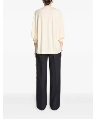 DRIES VAN NOTEN balloon-sleeve tee - Neutrals - サムネイル4