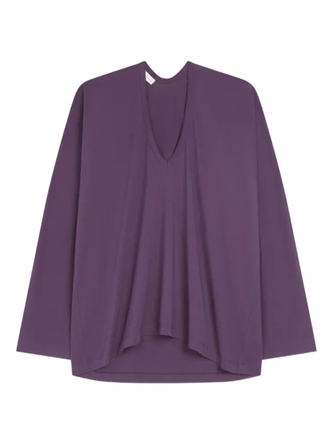 Dries Van Noten DRIES VAN NOTEN Vネック長袖Tシャツの商品画像