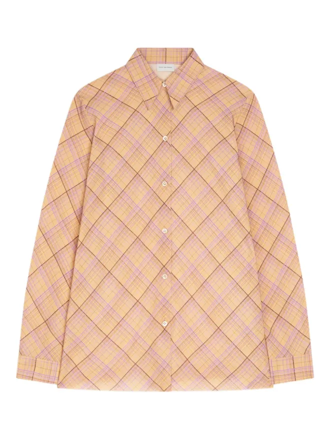 Dries Van Noten DRIES VAN NOTEN チェック柄シャツの商品画像