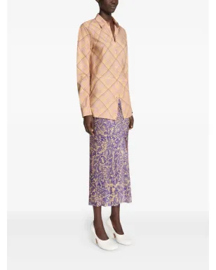 DRIES VAN NOTEN チェック柄シャツ - サムネイル3