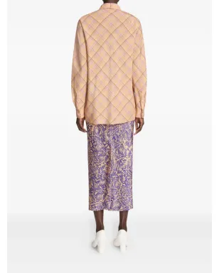 DRIES VAN NOTEN チェック柄シャツ - サムネイル4