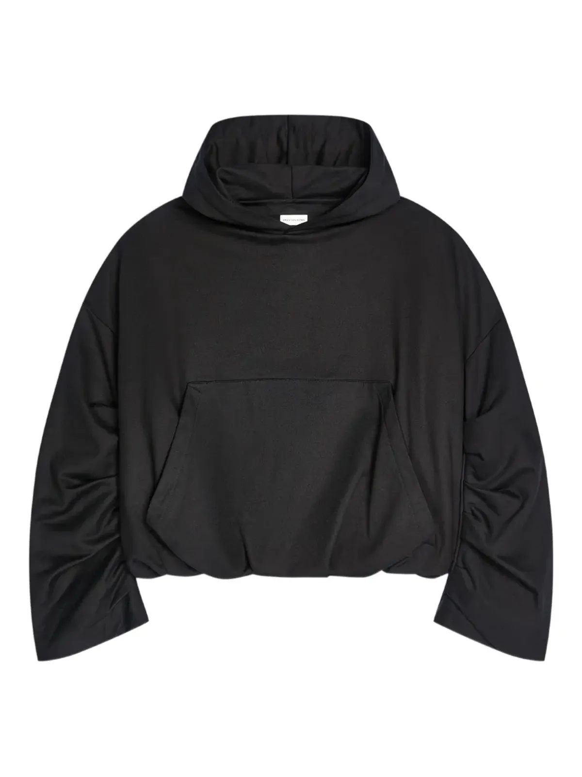 DRIES VAN NOTEN ドレープ バルーンスリーブ フーディー - 画像1