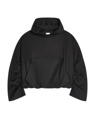 DRIES VAN NOTEN ドレープ バルーンスリーブ フーディー - サムネイル1
