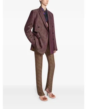 DRIES VAN NOTEN ダブルブレストブレザー - サムネイル2