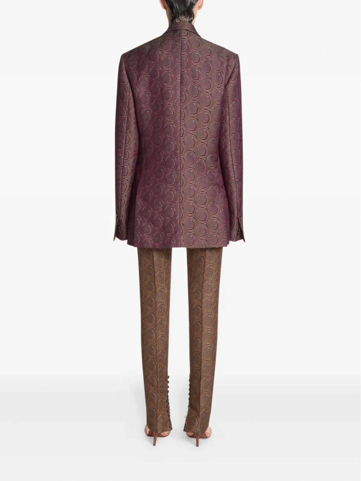 DRIES VAN NOTEN ダブルブレストブレザー - 画像3