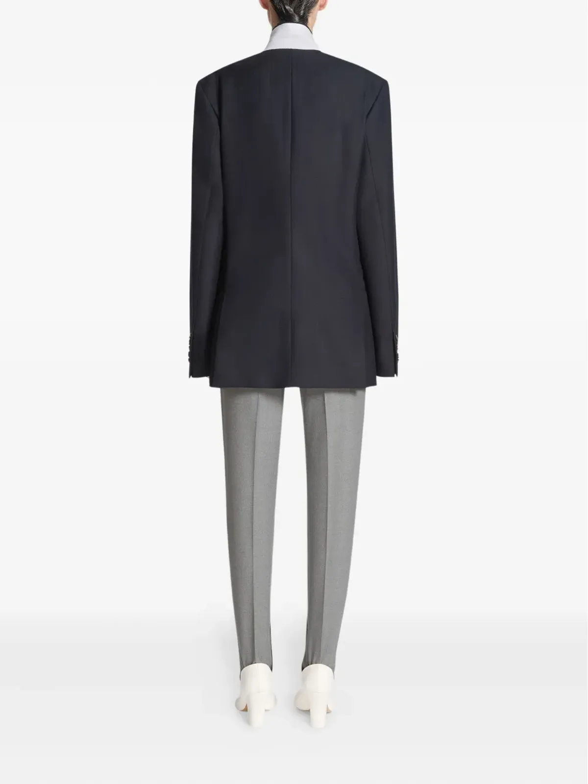 DRIES VAN NOTEN ダブルブレスト ウールブレザー - 画像4