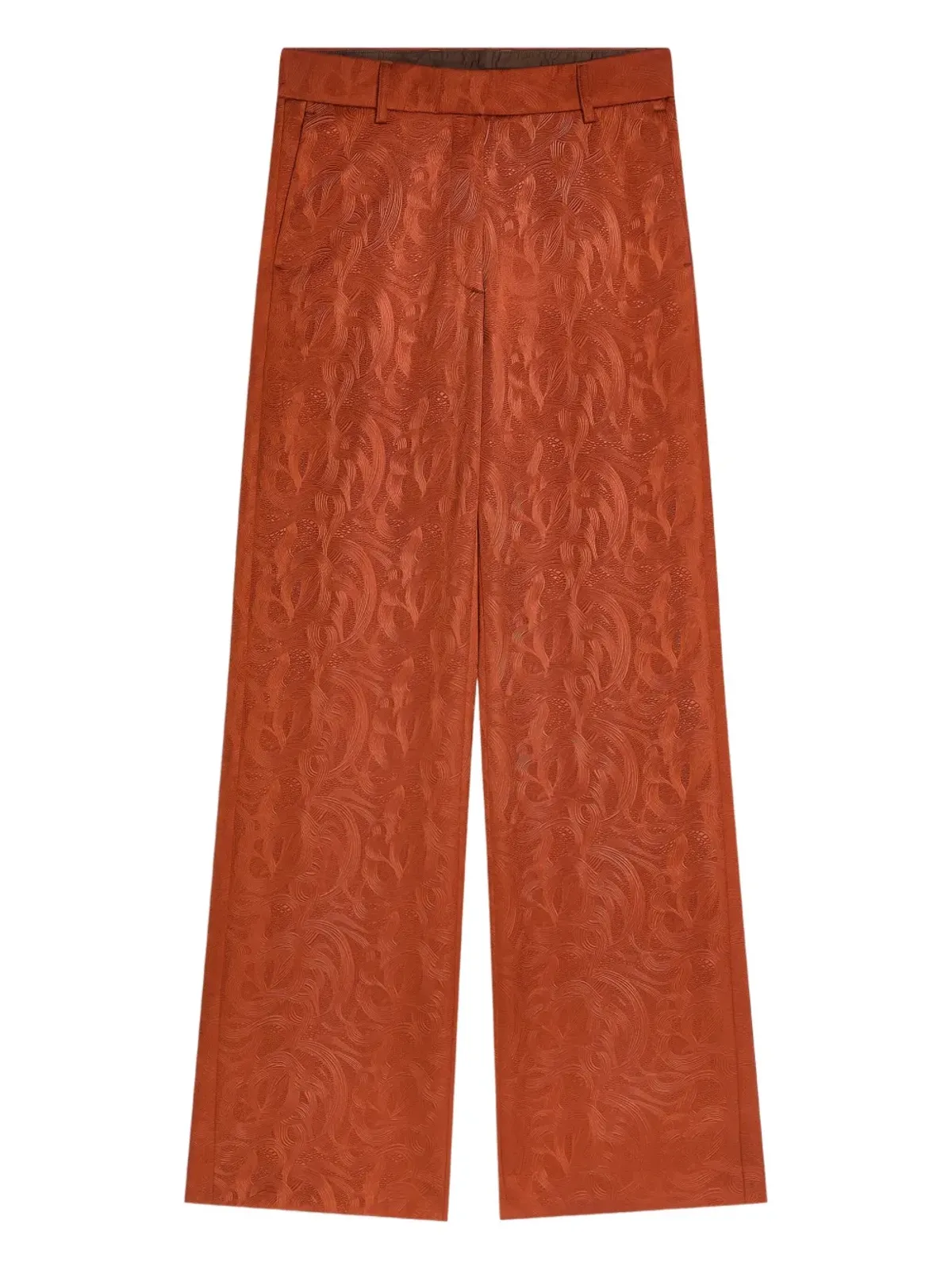 DRIES VAN NOTEN ジャカード・スワールパンツ - 画像1