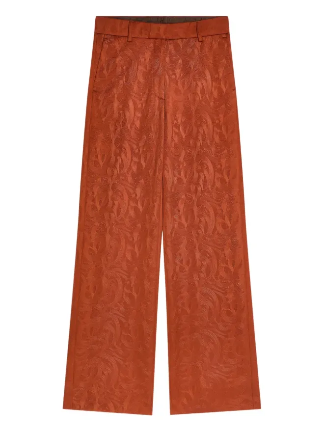 Dries Van Noten DRIES VAN NOTEN ジャカード・スワールパンツの商品画像
