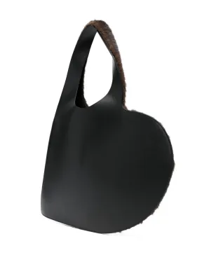 Coperni ハート型ファー トートバッグ - サムネイル2