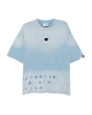 AAPE BY *A BATHING APE® 星柄タイダイTシャツ - サムネイル1