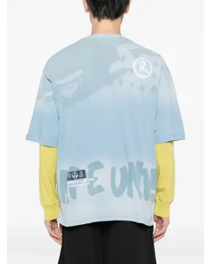 AAPE BY *A BATHING APE® 星柄タイダイTシャツ - サムネイル3