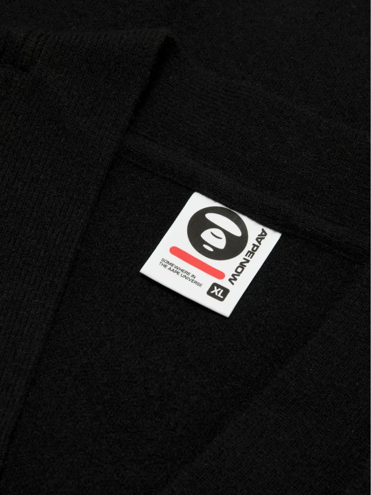 AAPE BY *A BATHING APE® エイプヘッド パッチポケット カーディガン - 画像5