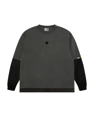 AAPE BY *A BATHING APE® コントラストパネル ロングスリーブTシャツ - サムネイル1