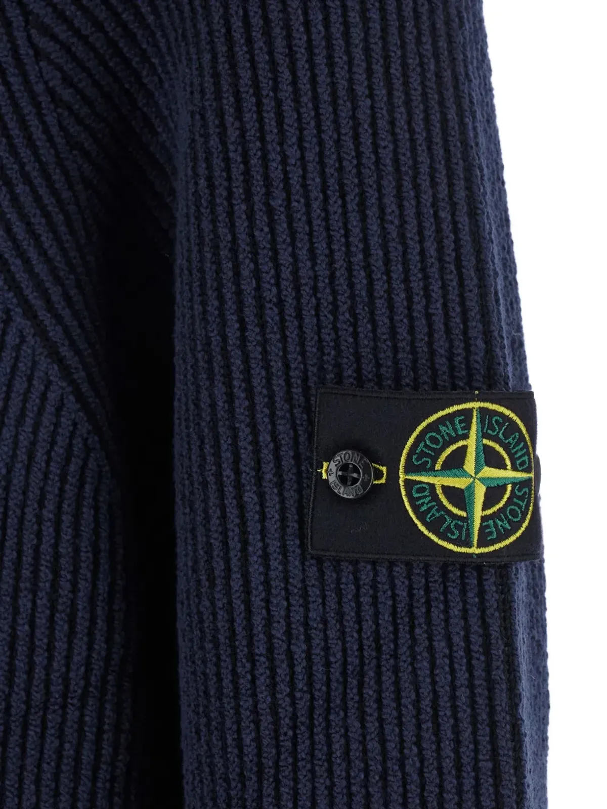 Stone Island リブ編みニットセーター - 画像3