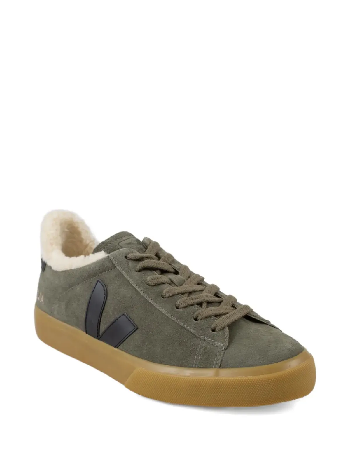 VEJA Campo スエード×シアリング スニーカー - 画像2