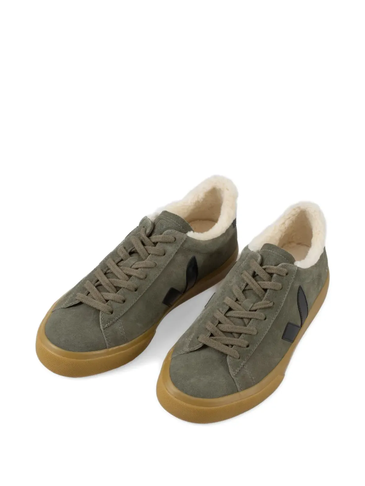 VEJA Campo スエード×シアリング スニーカー - 画像3