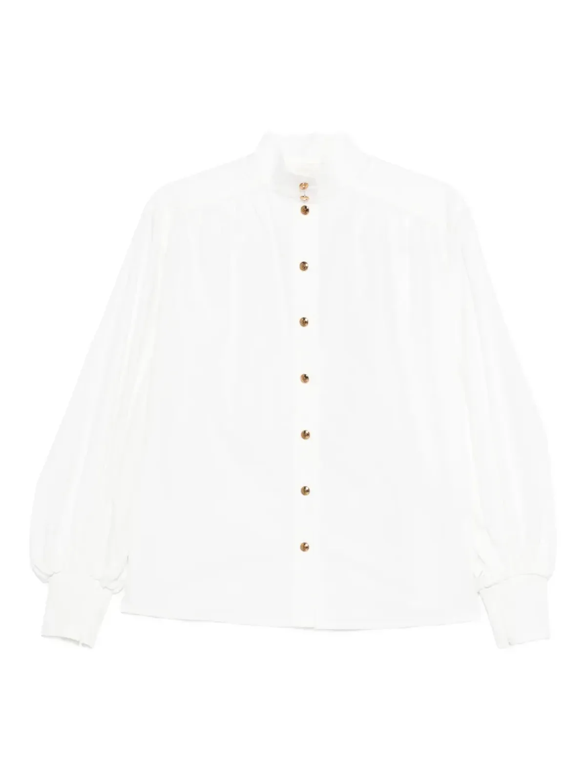 ZIMMERMANN モックネックボタン付きブラウス - 画像1