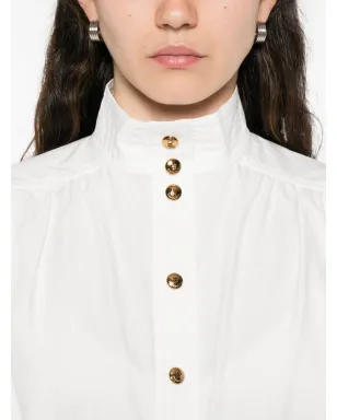 ZIMMERMANN モックネックボタン付きブラウス - サムネイル5